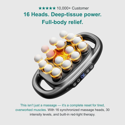 ReviFlex™ 16-Head Deep Tissue Massager